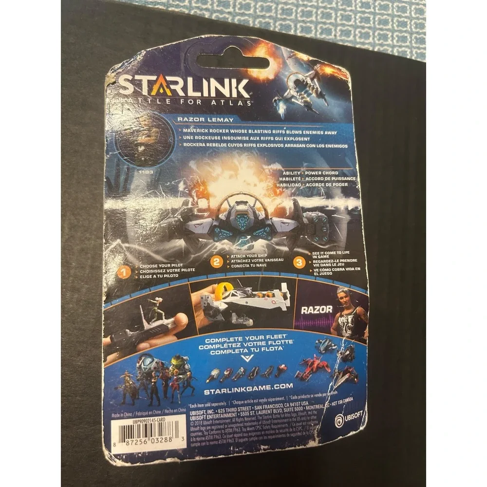 Starlink: Battle for Atlas - Razor Lemay Pilot Pack Brand New/Sealed